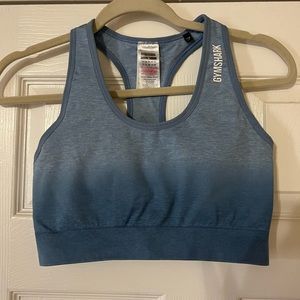 Gymshark Adapt Ombre Sports Bra - Blue